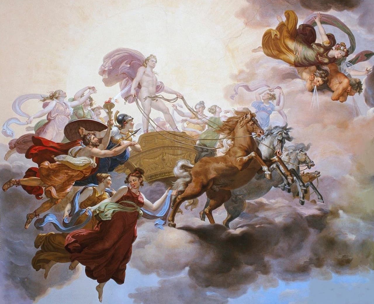 Prometheus Steals Fire from the Gods